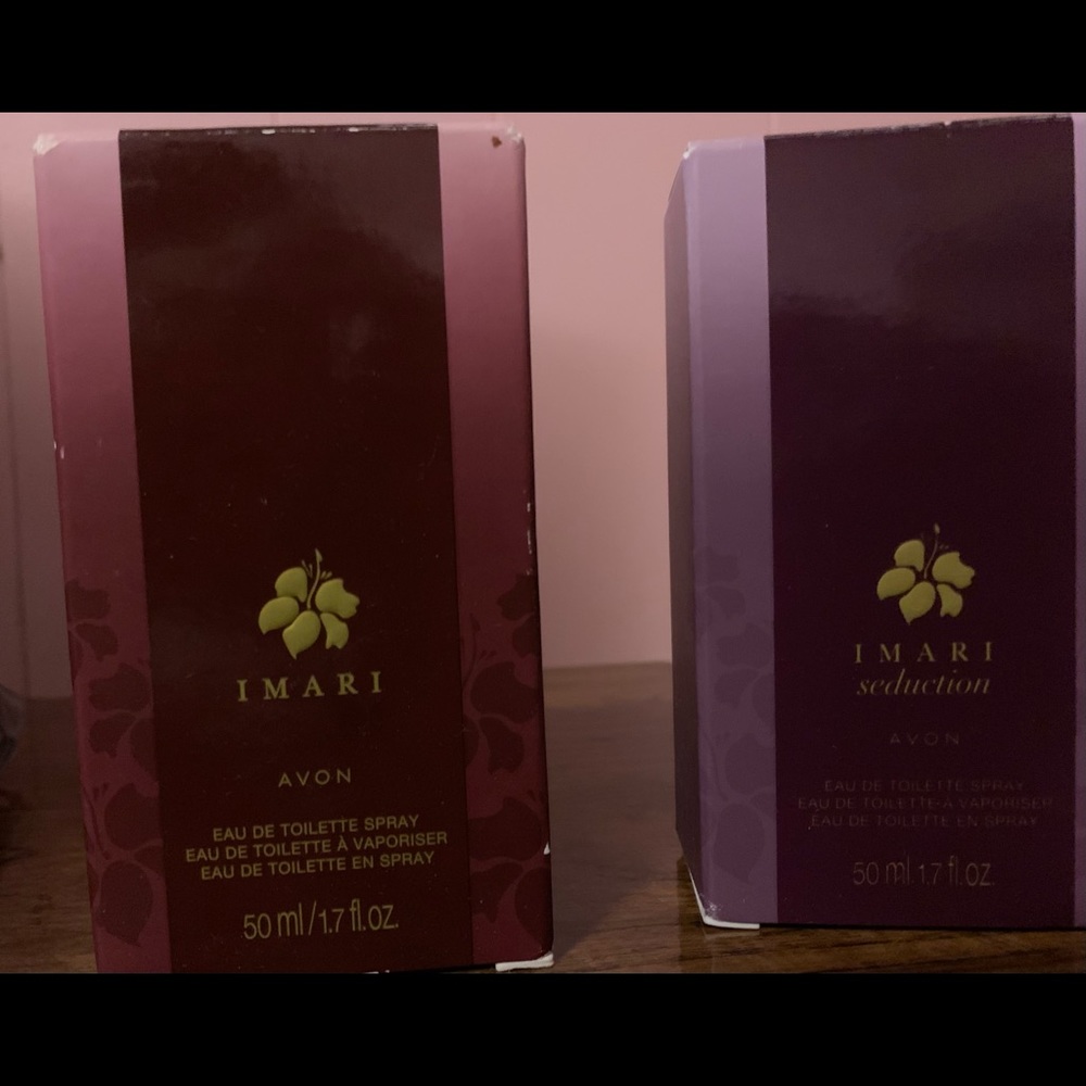 Two Brand New Avon perfume together . Imari and Imari Seduction